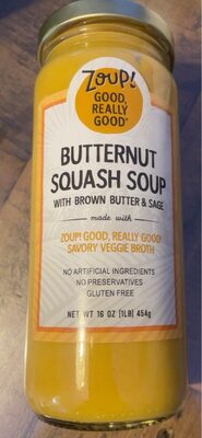 Butternut Squash Soup W/ Brown Butter & Sage