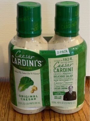 Caesar cardini's original caesar dressing