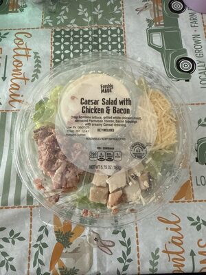 Caesar Salad with Chicken & Bacon