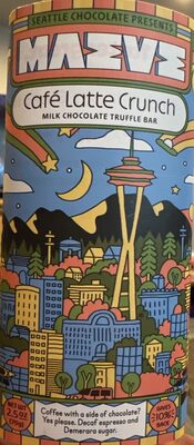 Cafe Latte Crunch Milk Chocolate Truffle Bar