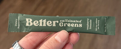 Caffeinated Greens raspberry limeade