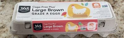 Cage Free Plus Large Brown Eggs