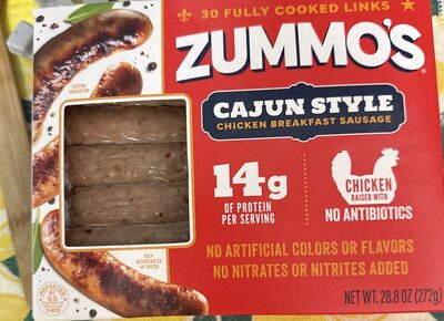 Cajun Style Chicken Sausage