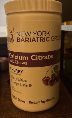 Calcium Citrate-cherry