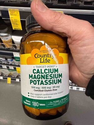 Calcium Magnesium Potassium
