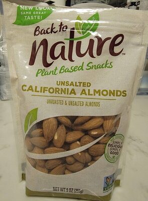 California Almonds Unroasted & Unsalted
