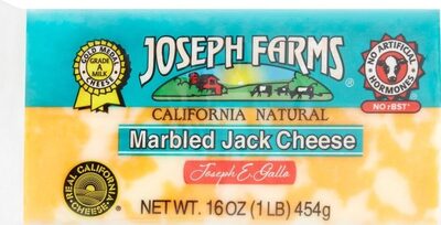 California Natural Marbled Jack Cheese