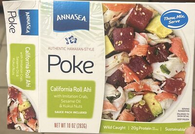 California Roll Ahi Poke