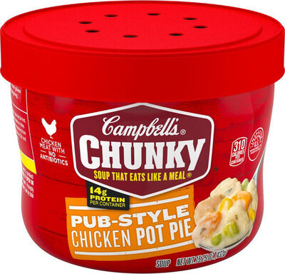 Campbell& chunky pub-style chicken pot pie soup
