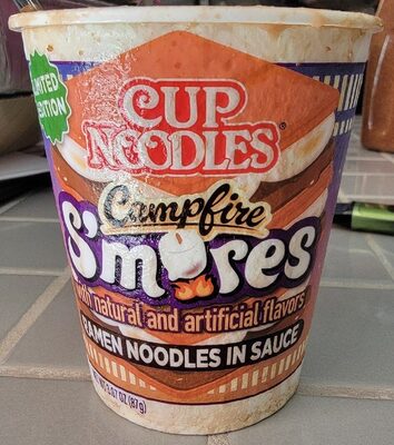 Campfire S'mores Cup Noodles Ramen