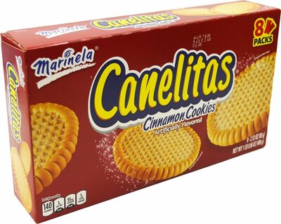 Canelita en caja cinnamon cookies box