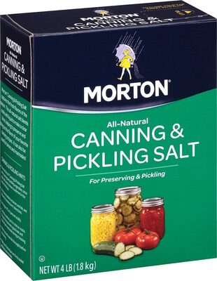 Canning pickling salt