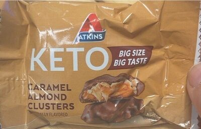 Caramel almond cluster