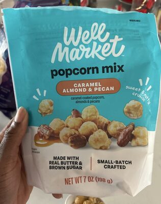 Caramel Almond & Pecan Popcorn Mix