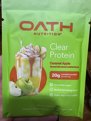 Caramel Apple Clear Protein