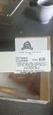 Caramel Chocolate Chunk Cookies