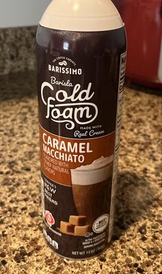 Caramel cold foam