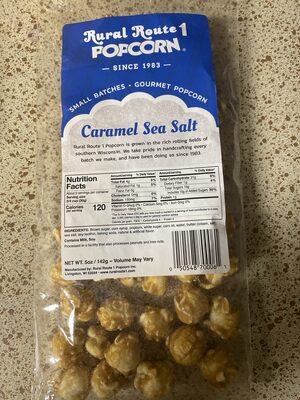 Caramel Sea Salt Popcorn