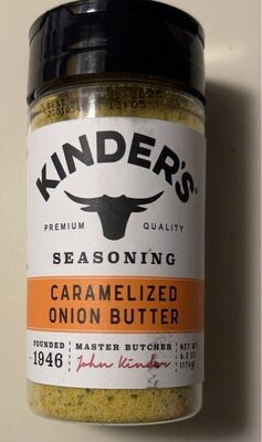 Caramelized onion butter
