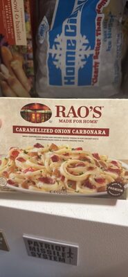 CARAMELIZED ONION CARBONARA