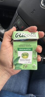 Caramelos de Hierbas Suizas Eucalipto