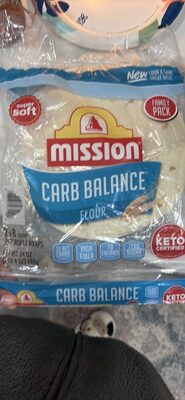 Carb Balance Flour Tortilla Wraps