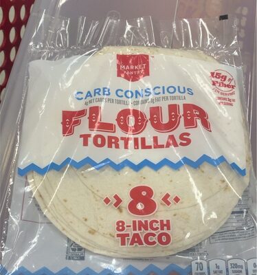 Carb conscious tortilla