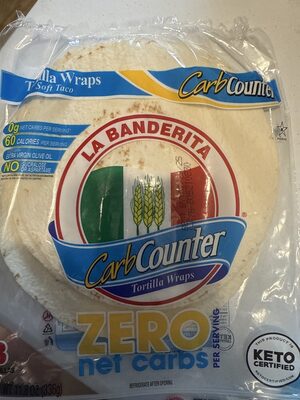 Carb Counter Tortilla