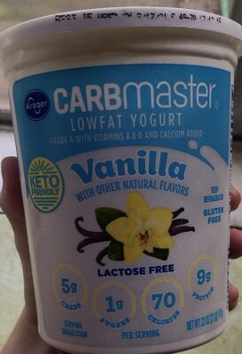 CARBmaster Lowfat Yogurt Vanilla
