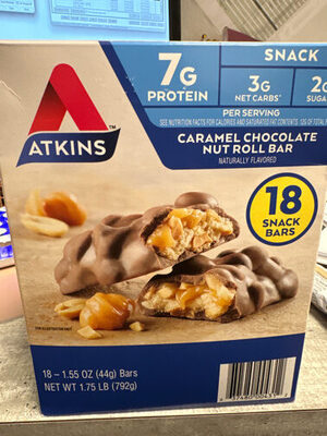 Carmel Chocolate Nut Bar