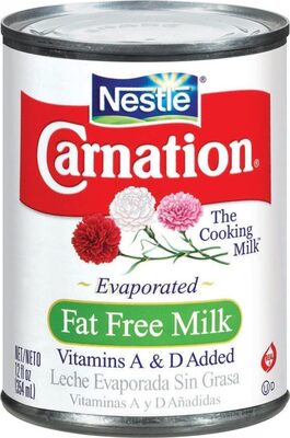 Carnation evaporated fat free milk