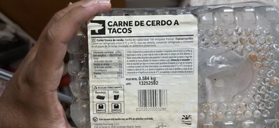 Carne de cerdo a tacos