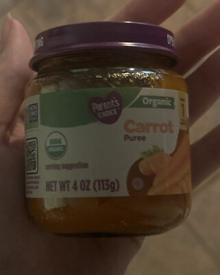 Carrot Puree