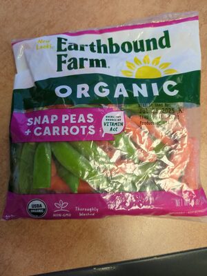Carrots and Snap Peas