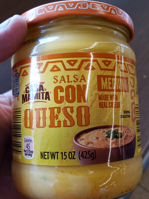 Casa mamita, salsa con queso, medium