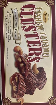 Cashew Caramel Clusters