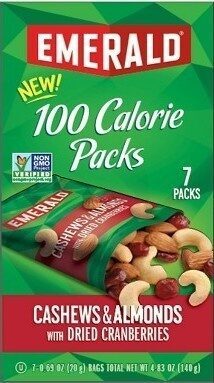 Cashews & Almonds With Dried Cranberries