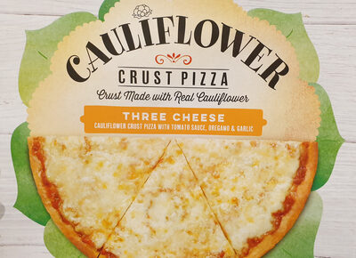 Cauliflower Crust Pizza Three Cheese