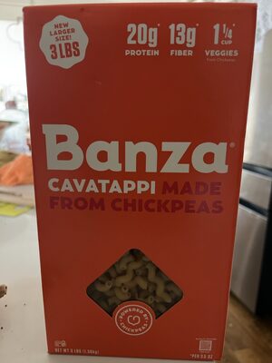 Cavatappi Made From chickpeas
