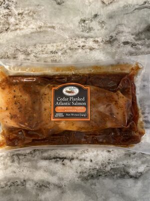 Cedar Planked Atlantic Salmon