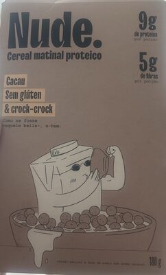 Cereal matinal proteico