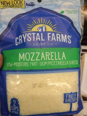 CF Low moisture part-skim finely shredded mozzarella natural cheese, mozzarella