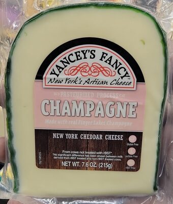 Champagne New York Cheddar Cheese