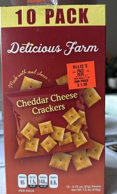 Cheddar Cheese Crackers