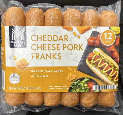 Cheddar Cheese Pork Franks