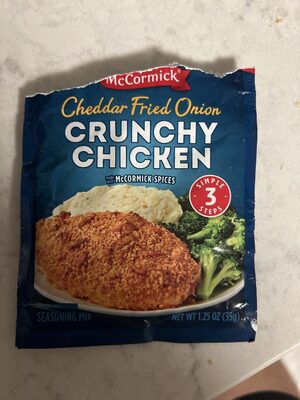 Cheddar Fried Onion Crunchy Chicken Mix