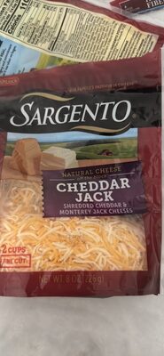 CHEDDAR JACK SHREDDED CHEDDAR & MONTEREY JACK CHEESES