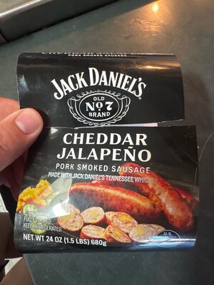 Cheddar jalapeño pork smoked sausage