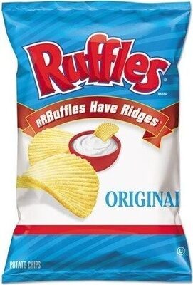 Cheddar sour cream flavored potato chips