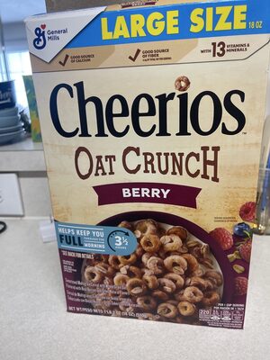 Cheerios Oat Crunch Berry